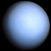 Уран - снимок Вояджера-2